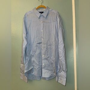 Theory Men's Light Blue Dress Shirt
